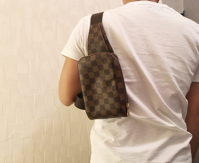 LOUIS VUITTON（ルイ・ヴィトン）のダミエボディバックをレビュー