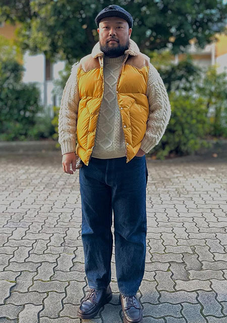 ロッキーマウンテン フェザーベッドのダウンベスト×コーデ15選