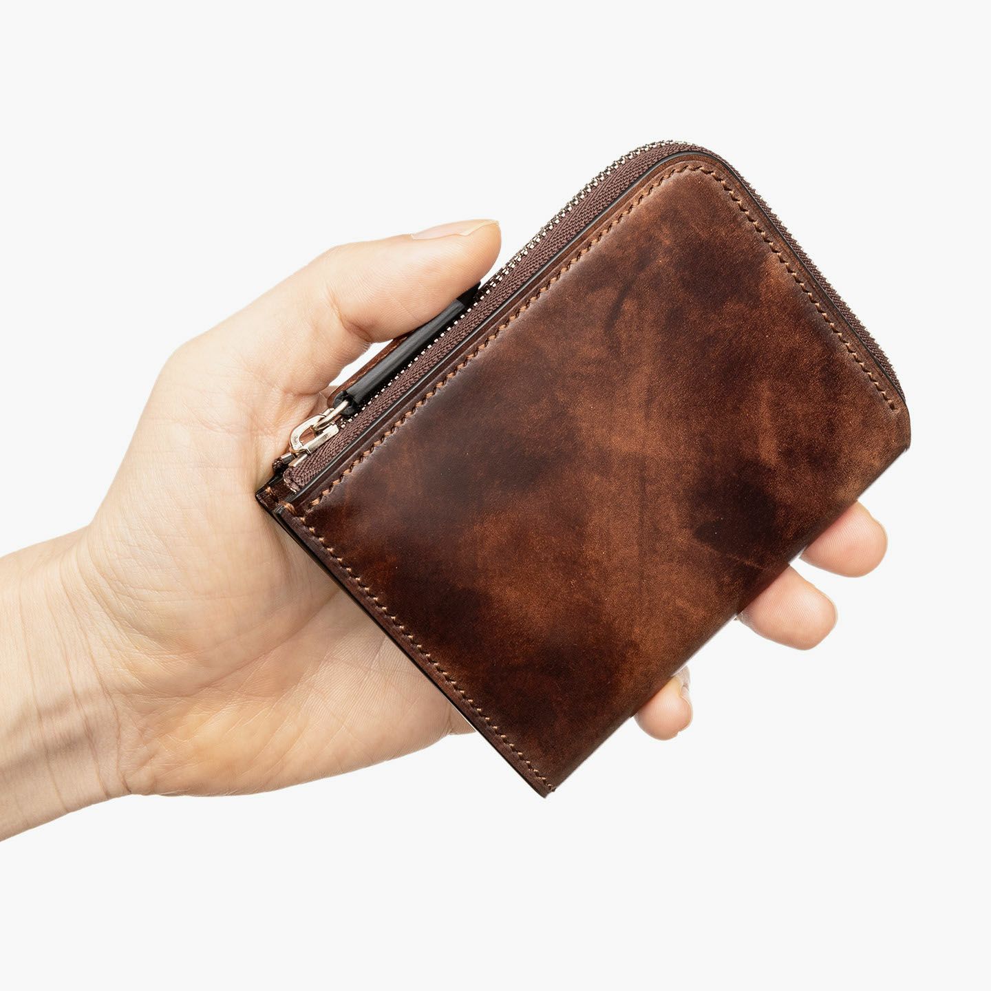 ミュージアムコードバン L字ジップハーフウォレット | 大人のバッグ