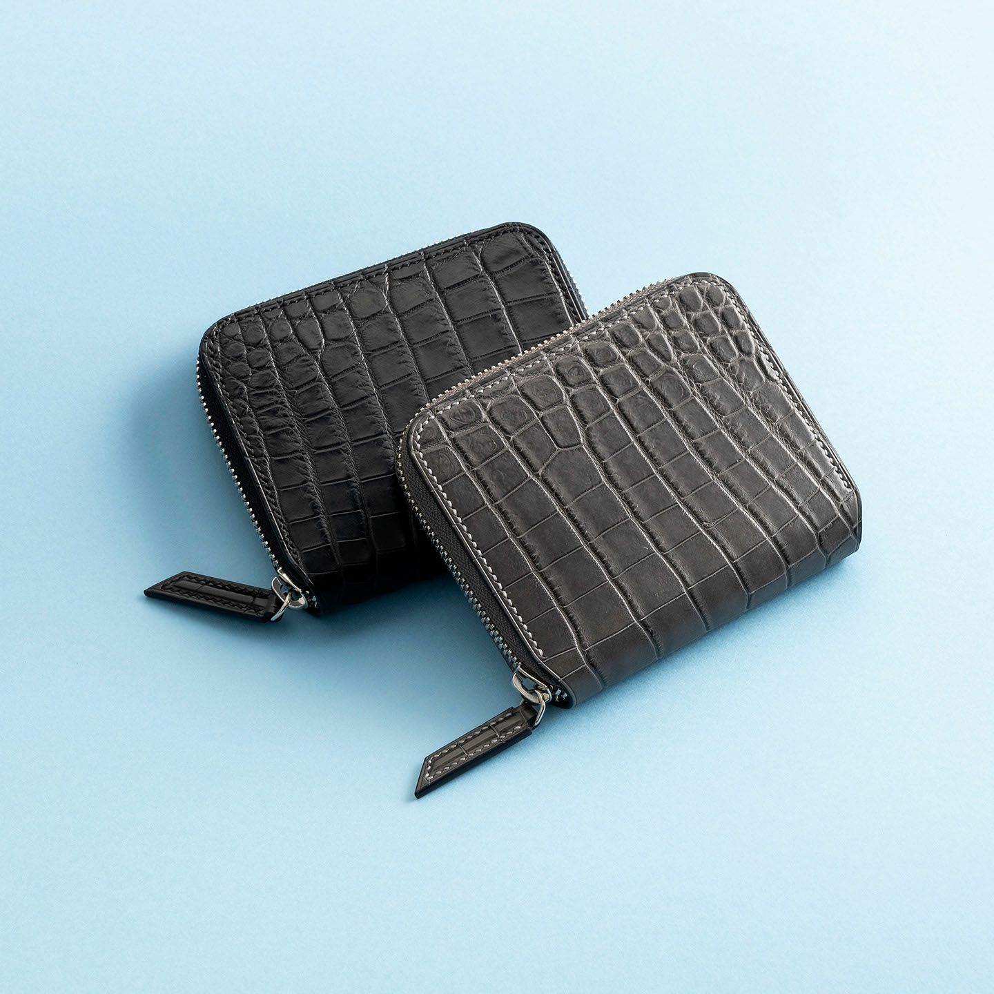 クロコダイル & ダービー ラウンドジップミニウォレット | 大人の