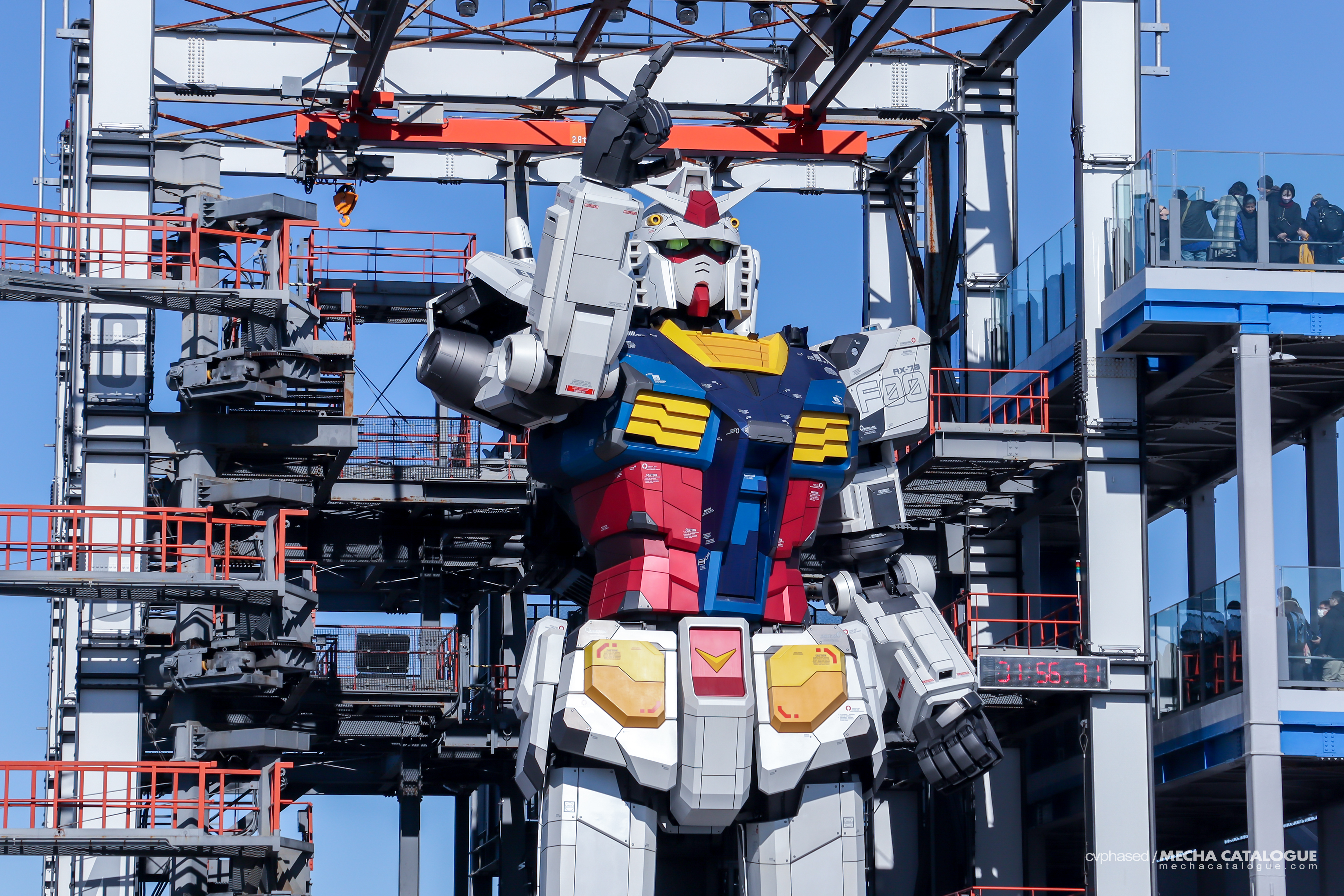 Indeed, the “Moving Gundam:” GUNDAM FACTORY YOKOHAMA, RX-78F00