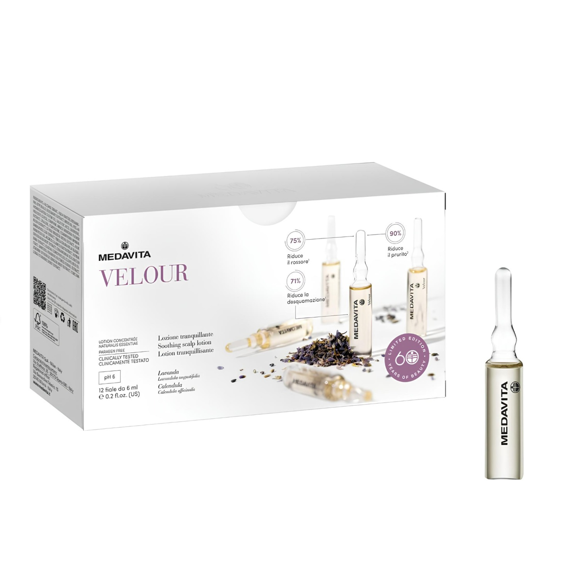 Лосьон успокаивающий увлажняющий для чувствительной кожи головы в