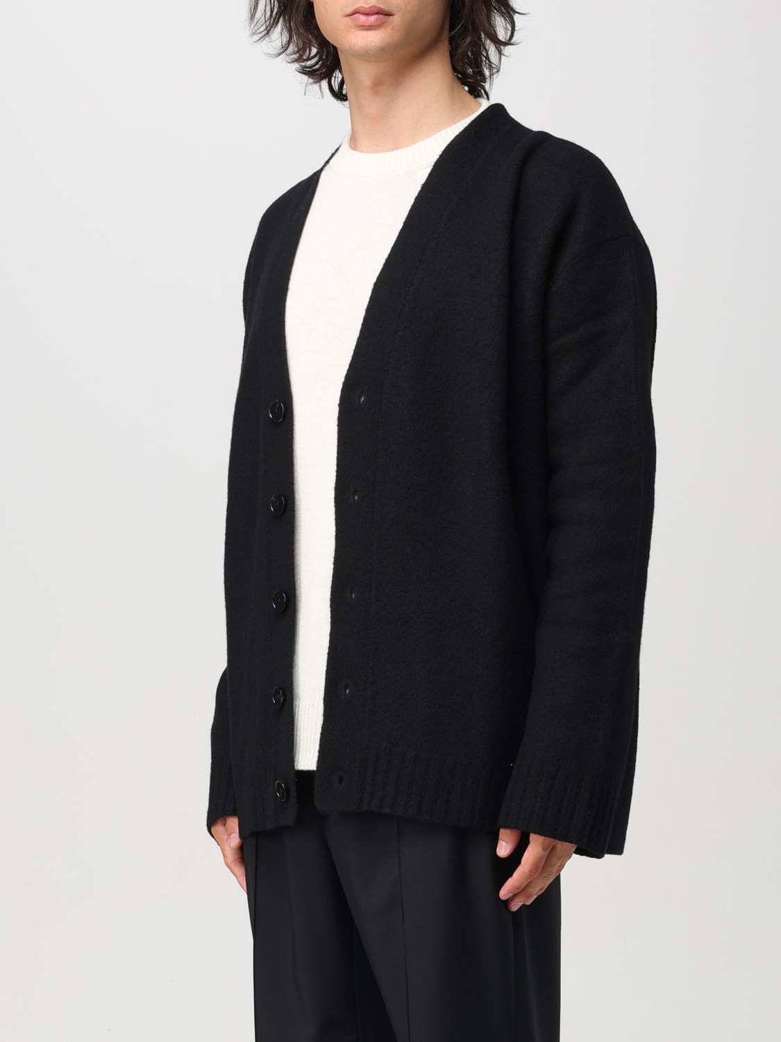 Jil Sander セーター メンズ - ブラック | J22HP0005J14506 | GIGLIO.COM