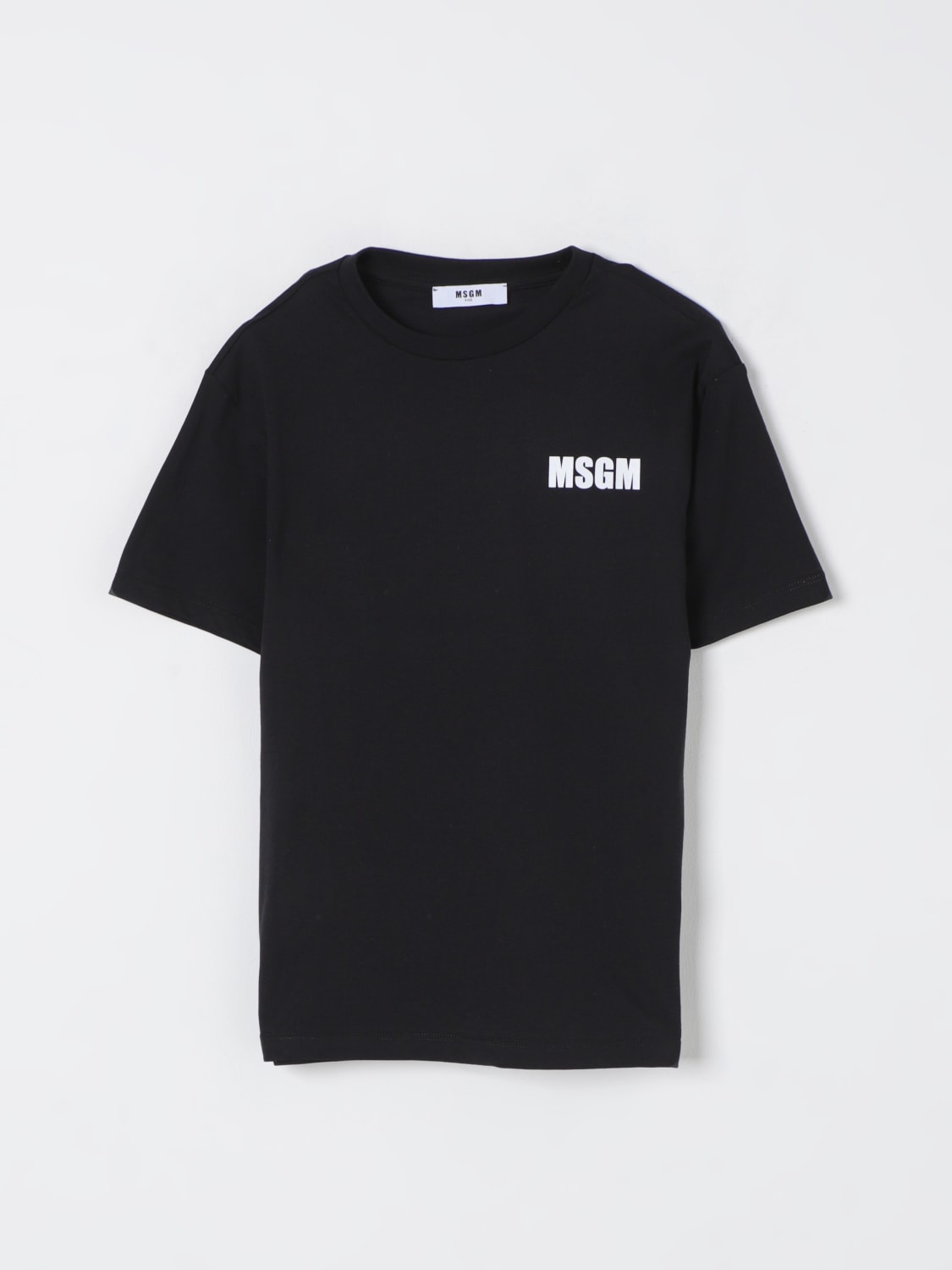 MSGM Kids T-shirt kids - Black | S5MSJUTH066 | GIGLIO.COM