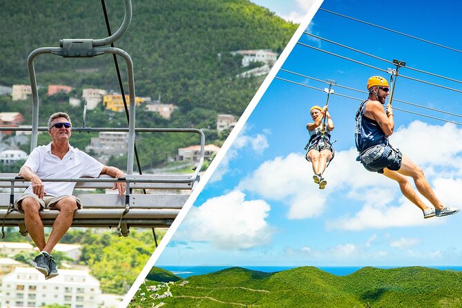 Sky Explorer and Sentry Hill Zip Line Adventure St Maartin 2026