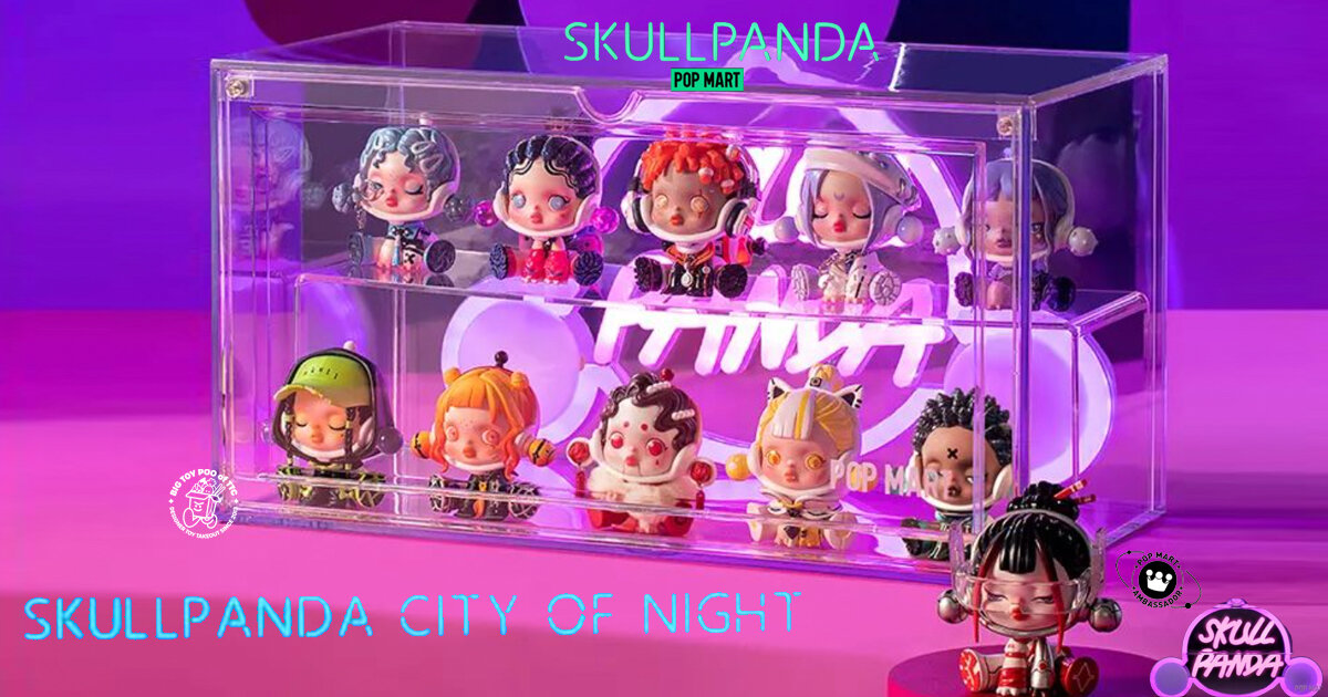 SKULLPANDA x POP MART City Of Night Blind Box series - The Toy