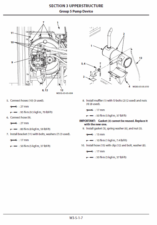 Hitachi ZX60-5G Excavator Service Repair Manual