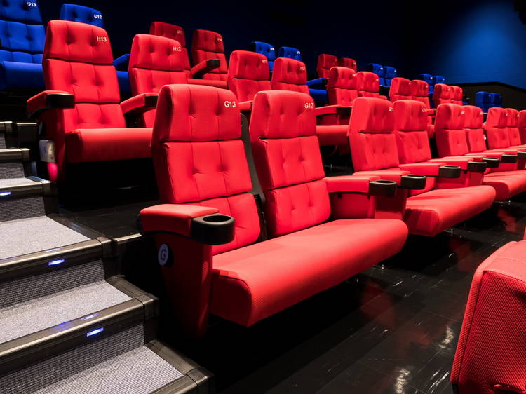 豪華なシートがある映画館