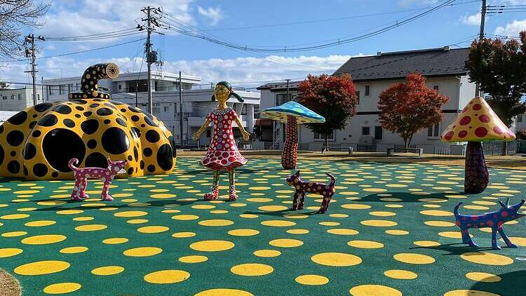 草間彌生のカボチャが見られる4の場所
