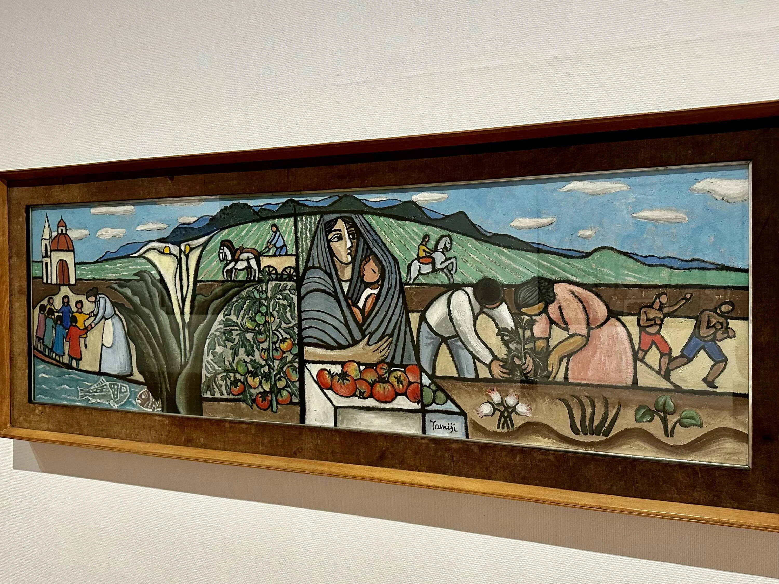 民衆を見つめ続けた画家・北川民次の生誕130年を記念する展覧会が開催中