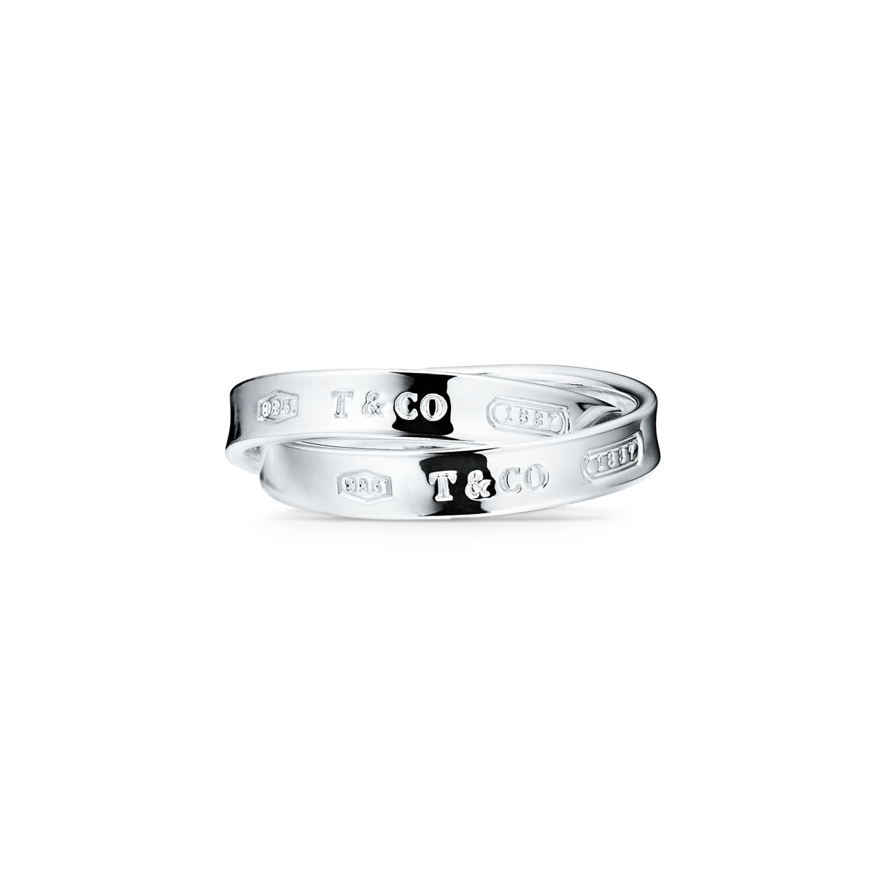 Tiffany 1837®:Interlocking Circles Ring in Silver | Tiffany & Co. US