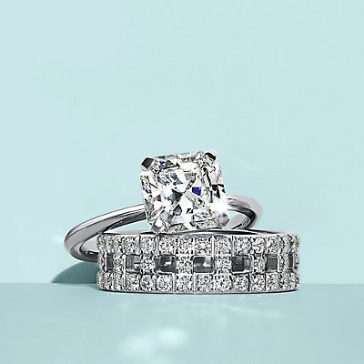 プラチナ ダイヤモンドリング | Tiffany & Co.