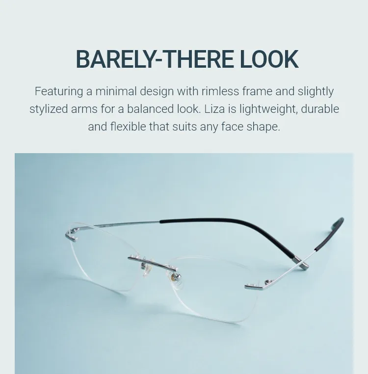 ゴールドカラーのLizaメガネ | 光学 | TIJN