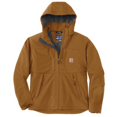 Carhartt Men's SuperDux Relaxed Fit Insulated Jacket, 106006-BRN