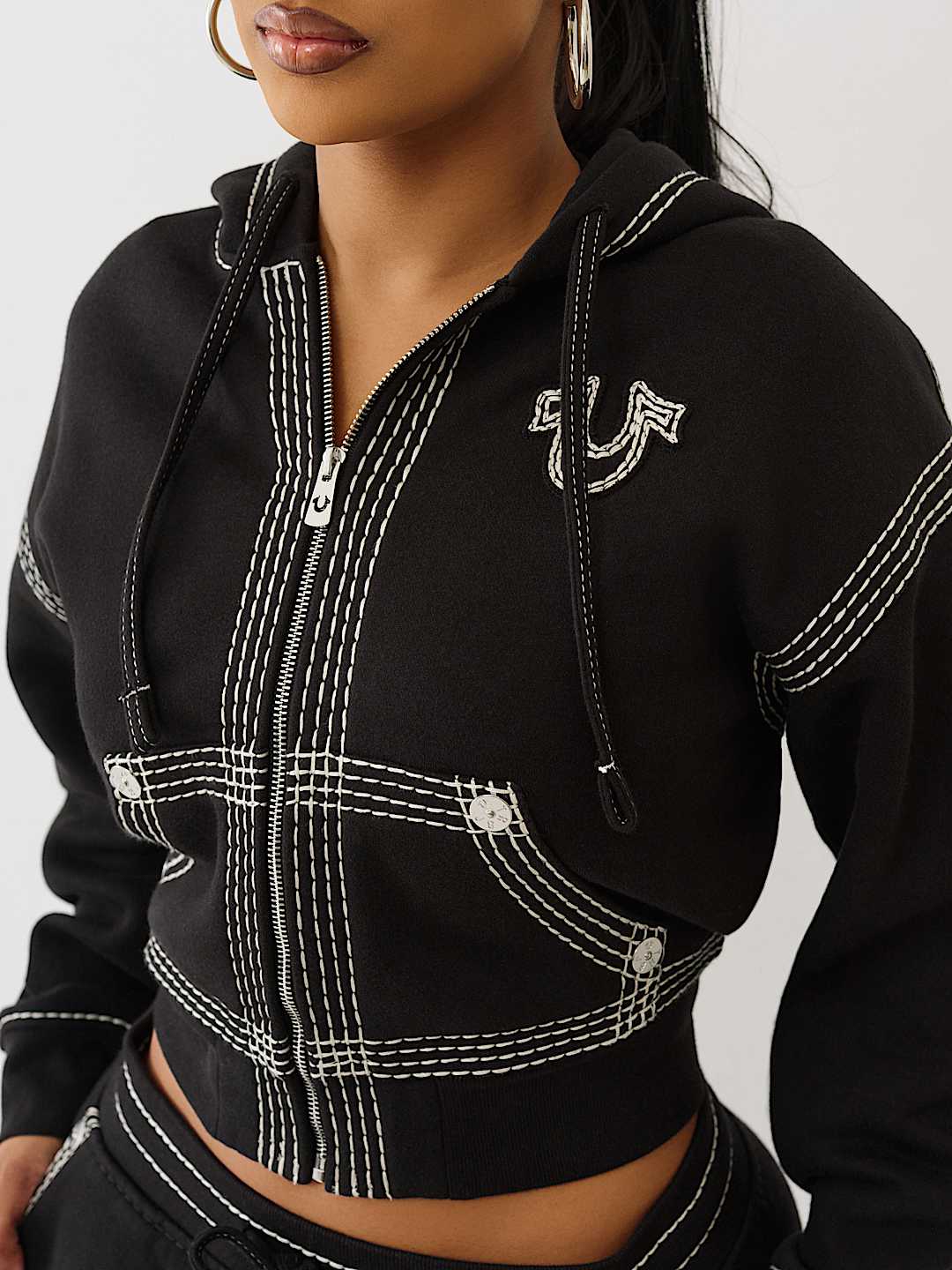 SUPER QT RELAXED ZIP HOODIE