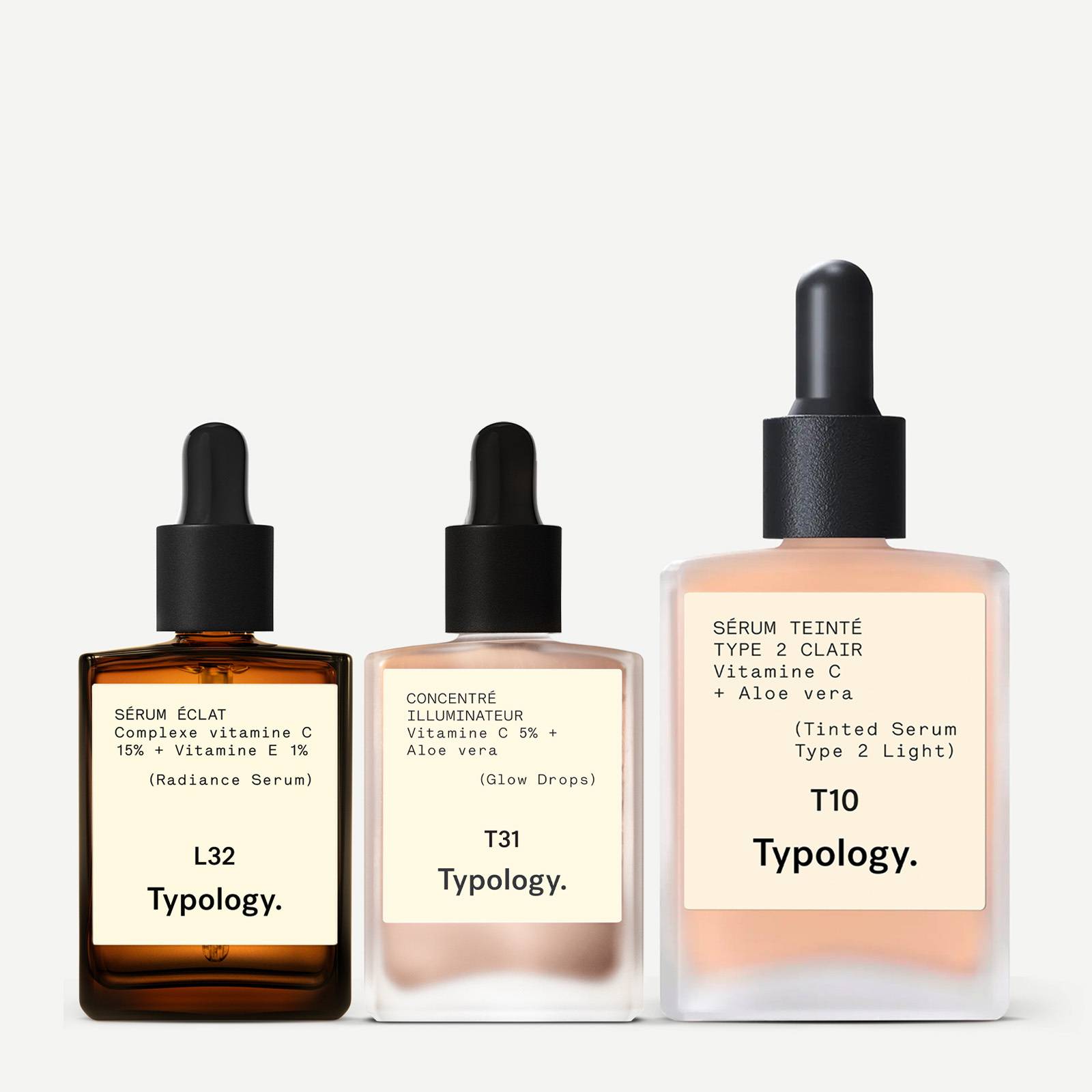 Glow Drops 5% Vitamin C + Aloe Vera — Typology