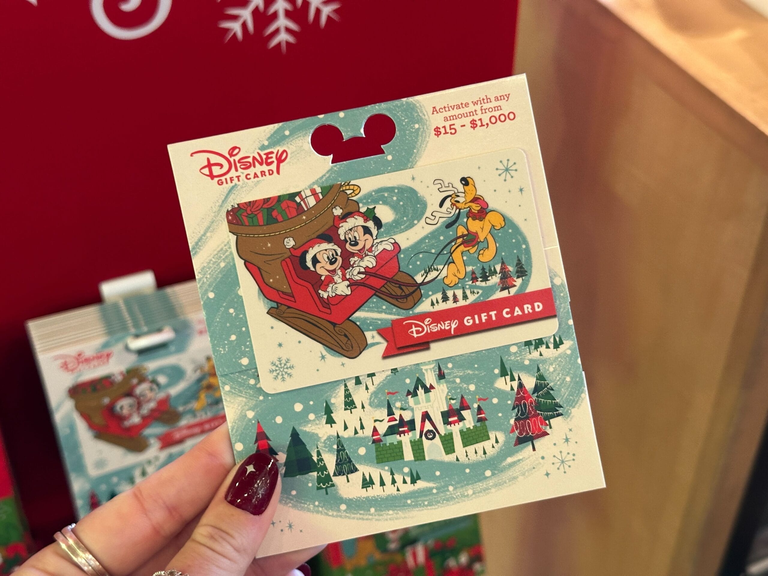 New Christmas Gift Cards Arrive at Walt Disney World - WDW News Today