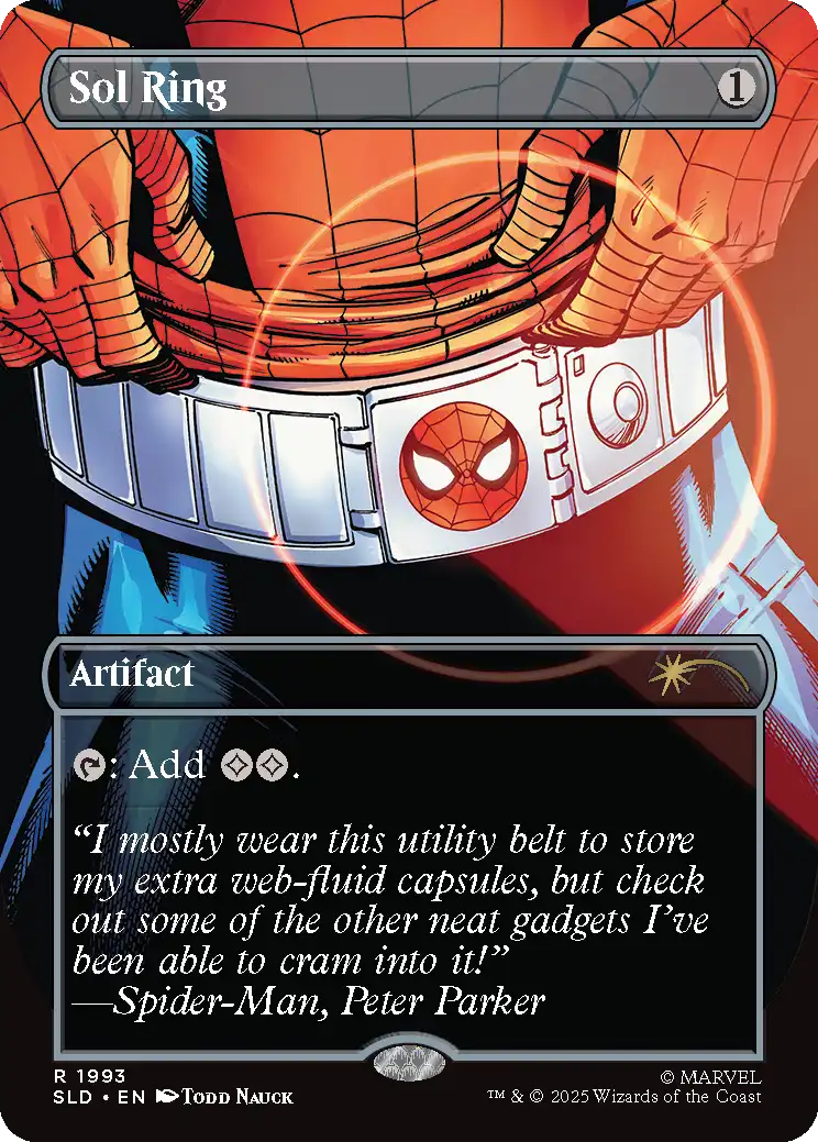 MTGスパイダーマンのSecret Lair】Marvel's Spider-Man Superdropが