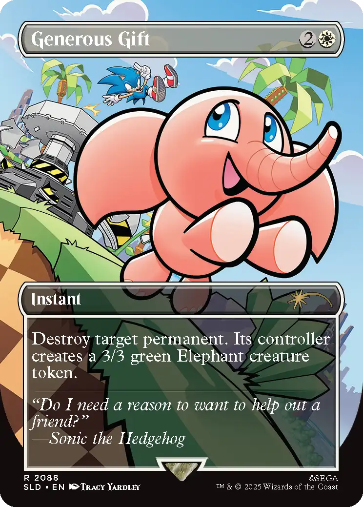 MTG】Secret Lairでソニックとコラボセットが3種類販売！収録カードや