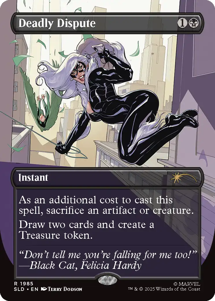 MTGスパイダーマンのSecret Lair】Marvel's Spider-Man Superdropが