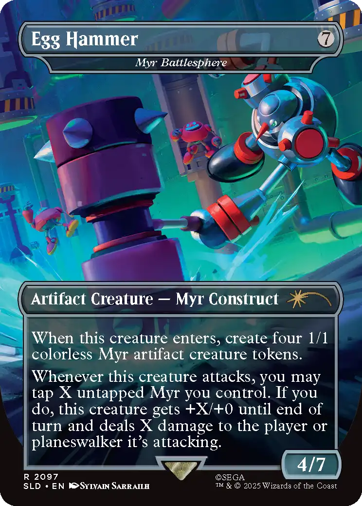 MTG】Secret Lairでソニックとコラボセットが3種類販売！収録カードや