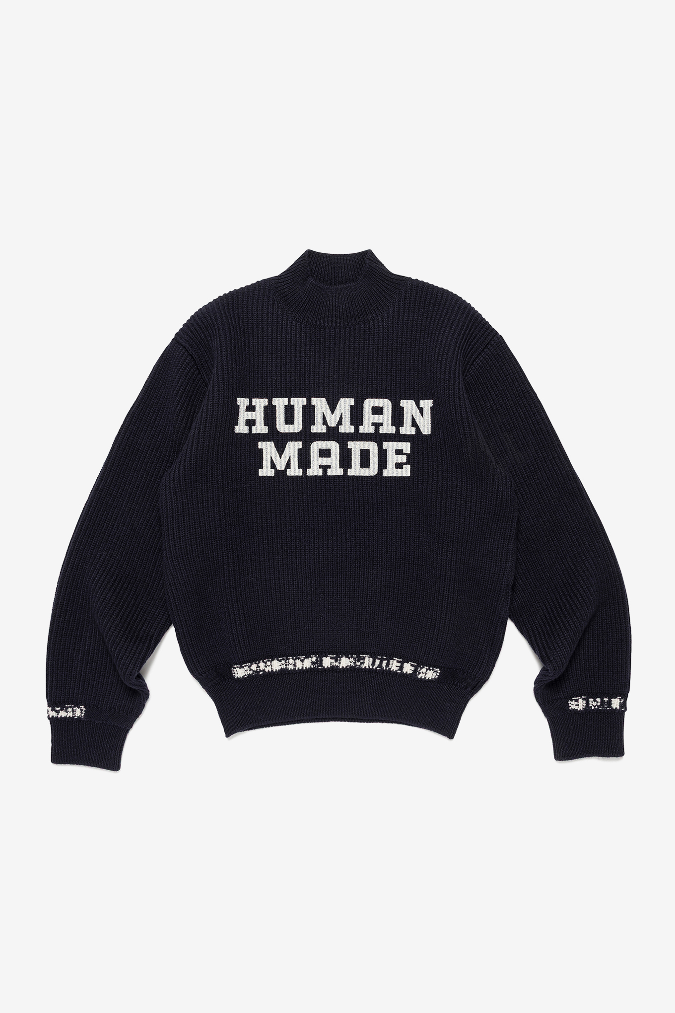 MOCK NECK KNIT SWEATER-HUMAN MADE-450000 | 웍스아웃