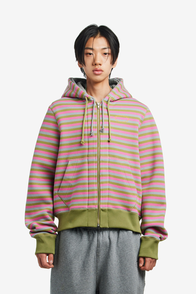 DOUBLE LAYERD ZIP UP HOODIE-AFB-222000 | 웍스아웃