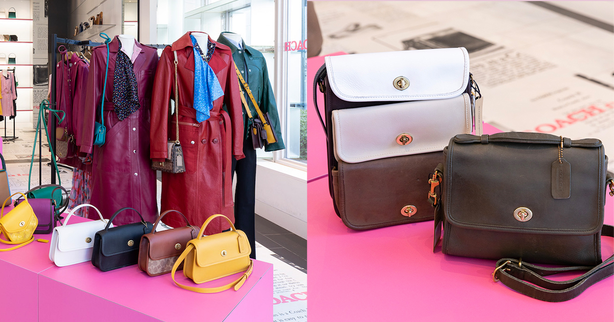 コーチ」がビンテージバッグなどをリメイクした限定品を発売 - WWDJAPAN