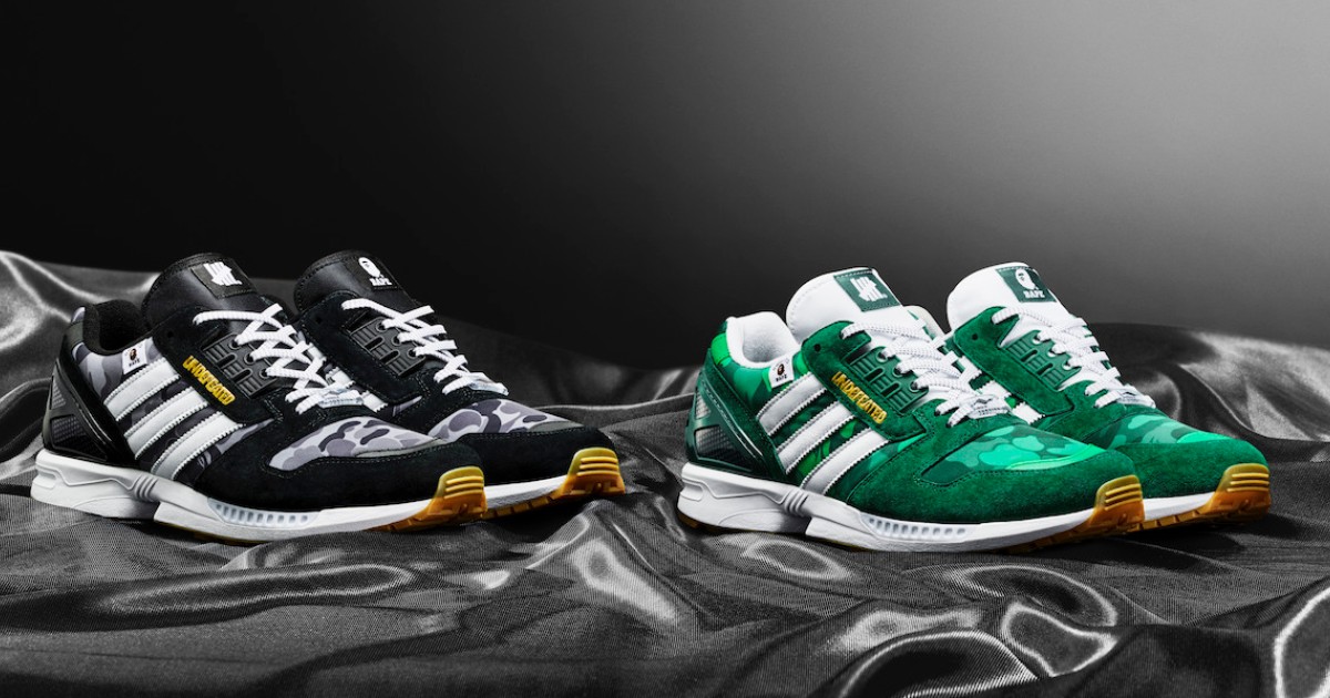 アディダス」 × 「ベイプ」 × 「アンディフィーテッド」が2015年以来の