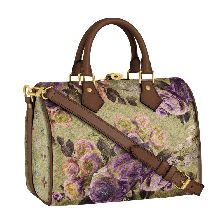 ルイ・ヴィトン」からメタリックコーティングが特徴の花柄キャンバス