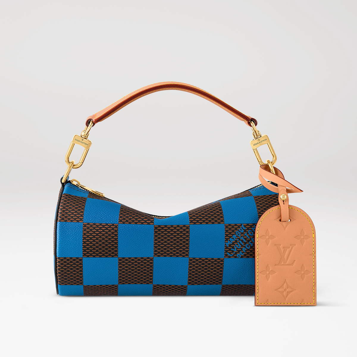 ルイ・ヴィトン」 ファレルが“ダミエ”をカラフルに再解釈したバッグを