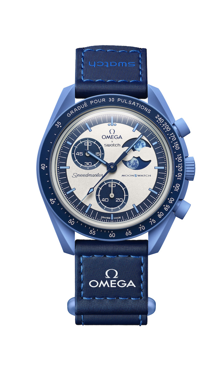 オメガ」×「スウォッチ」再び 17時以降しか買えないムーンフェイズ搭載