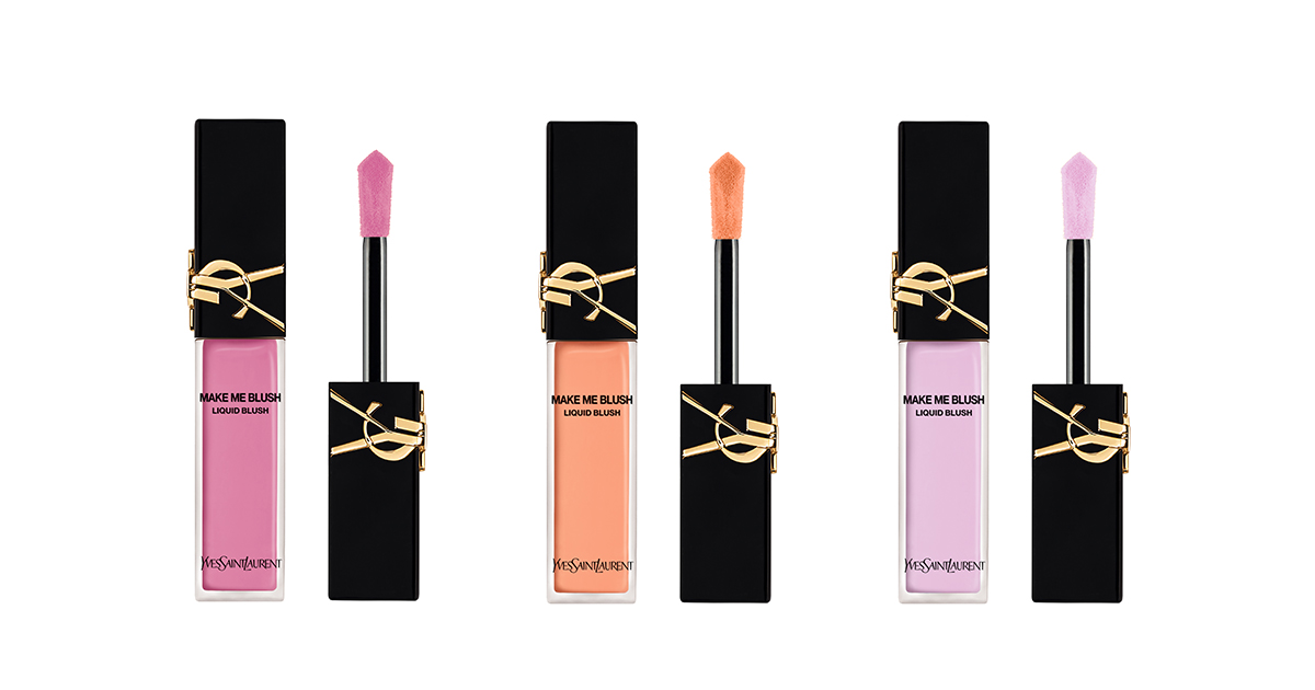YSL」がリキッドチークを新発売 上気したような頬を演出する全6色