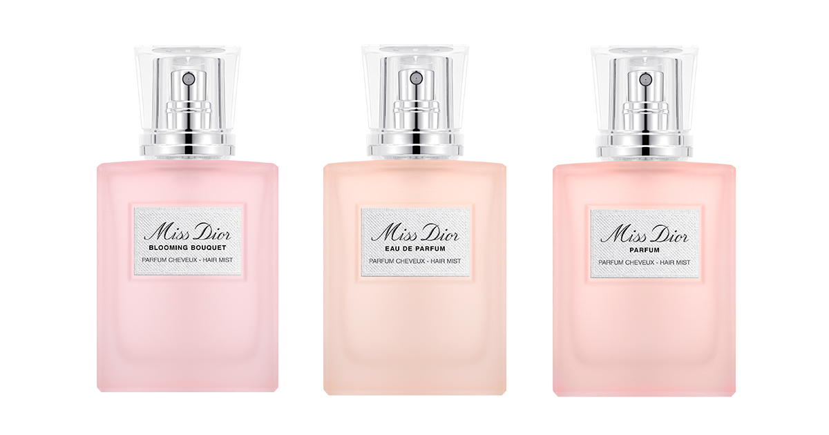 ミス ディオール”のヘアミストに新しい香り3種＆ヘアオイルが登場 花々