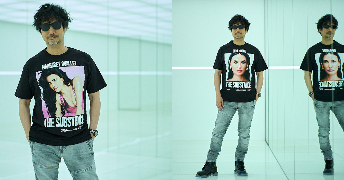 ギークス ルール」が話題の映画「サブスタンス」とコラボ 小島秀夫が