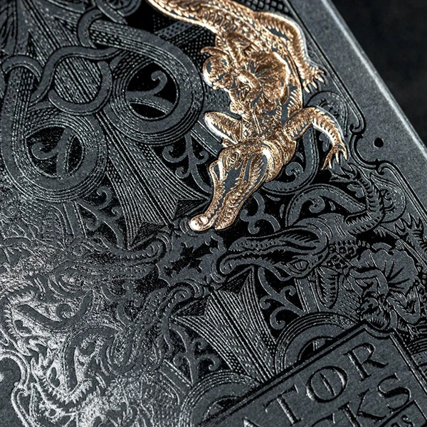 Rose Gold Gatorbacks Playing Cards by David Blaine | X-Decks