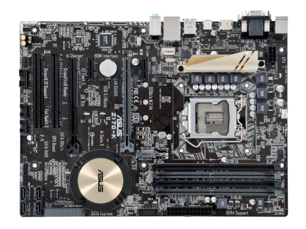 ASUS Z170-K インテル 100シリーズ LGA1151対応 intel Z170チップ