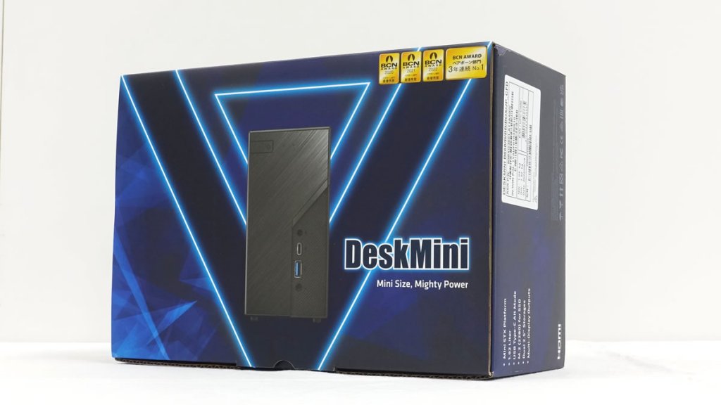 ASRockのintelミニPCベアボーンキットにソケットLGA1700 第12世代Alder