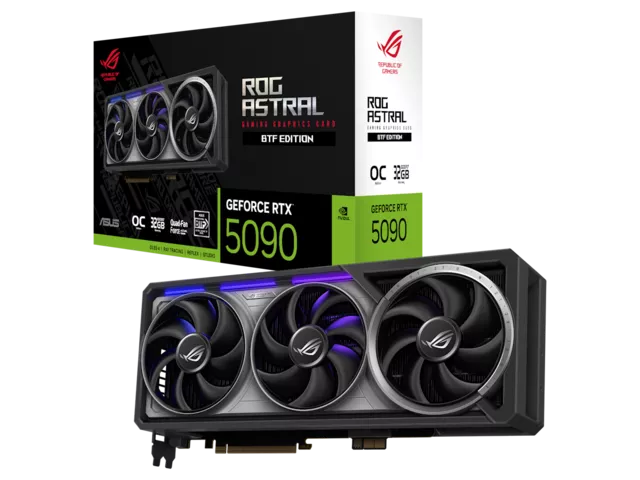 ASUS ROG Astral GeForce RTX 5090 32GB GDDR7 BTF OC Edition ASTRAL