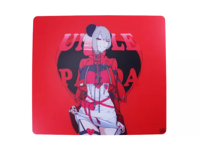 Uncle Panda Uncle Panda ガラスマウスパッド RED - 製品詳細