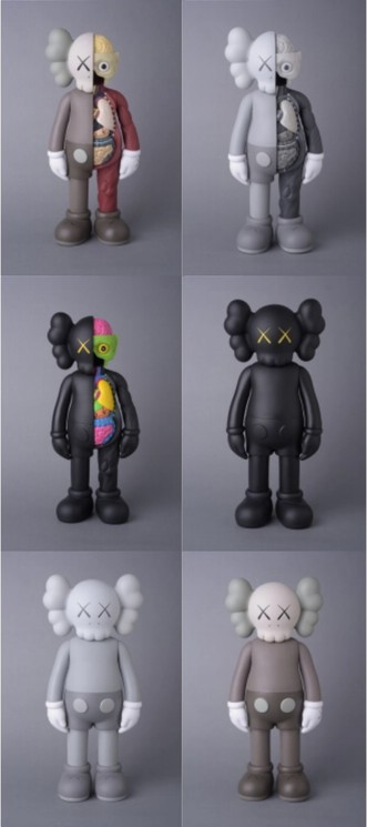 ▷ Companion - Set of 6 by Kaws, 2017 | Vinyl Sculpture | Artsper