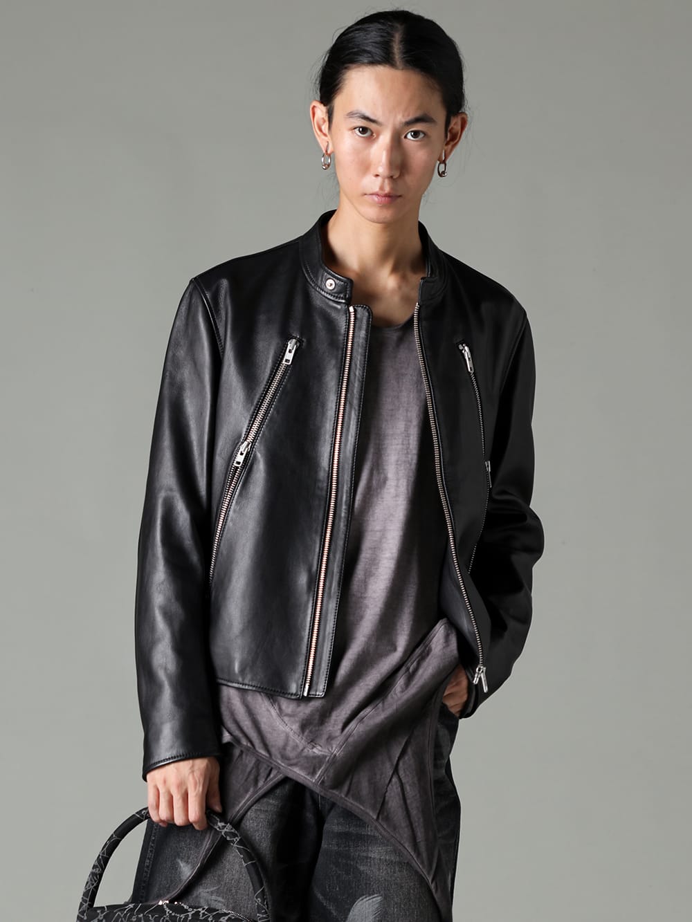 MAISON MARGIELA 八の字ライダース レイヤードスタイル -FASCINATE