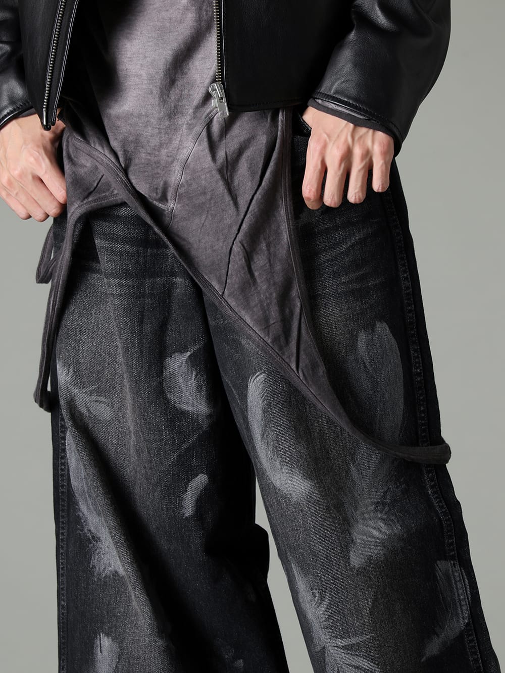 MAISON MARGIELA 八の字ライダース レイヤードスタイル -FASCINATE