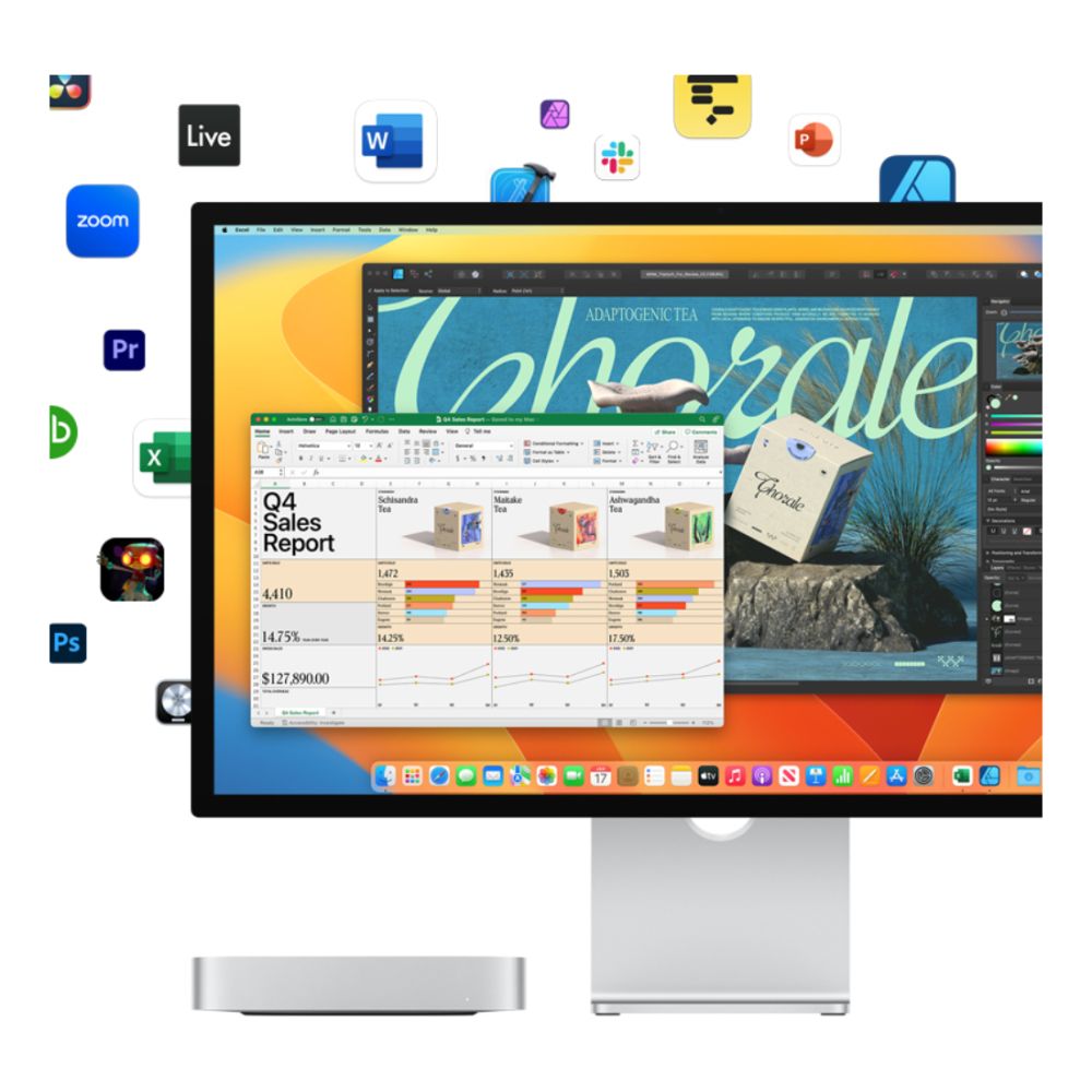 Apple Mac Mini A2686 M2 Chip 8GB RAM 256GB SSD PC - MMFJ3B/A