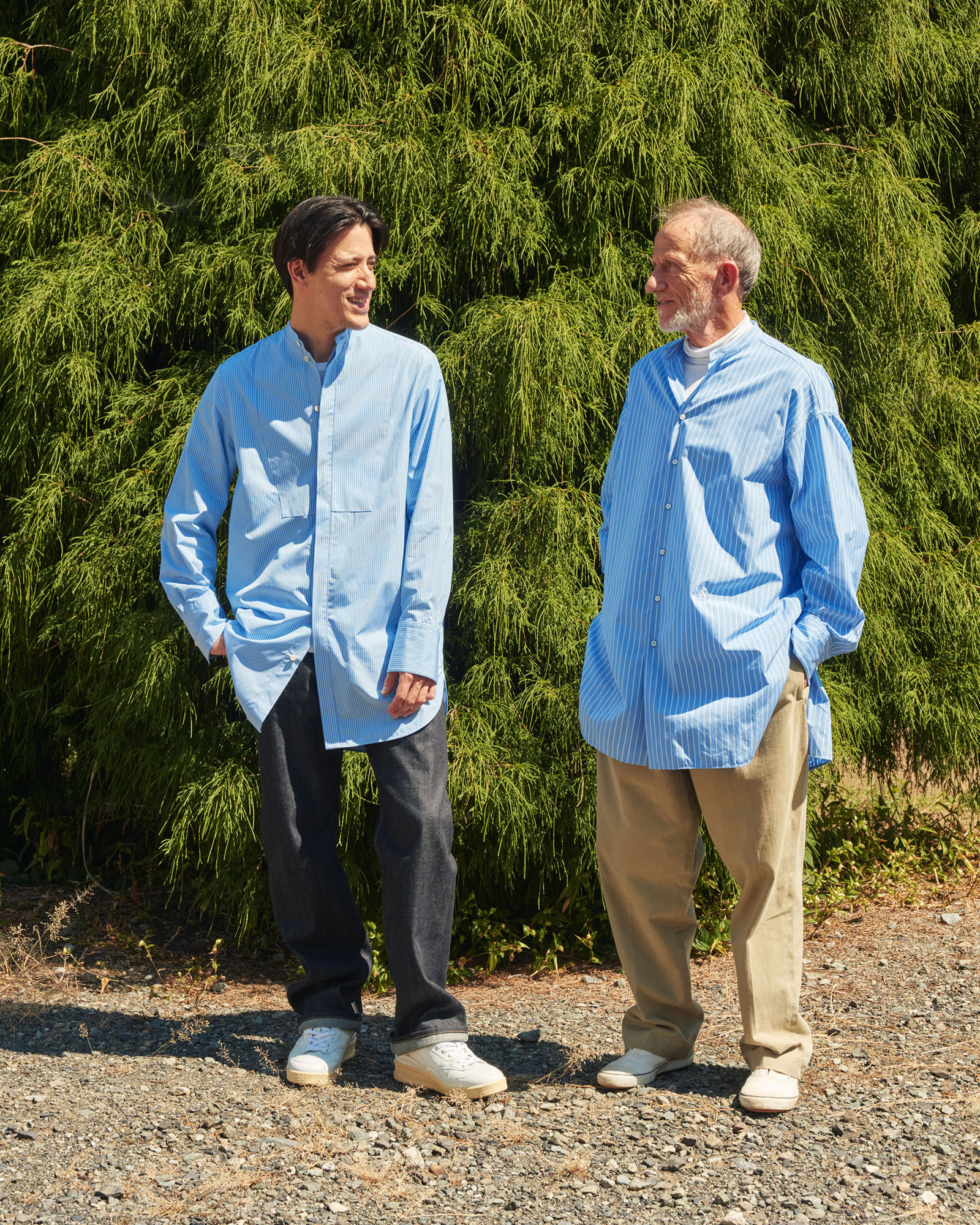 ジル サンダー「7 DAYS SHIRTS」が寄り添う、ある家族の暮らし