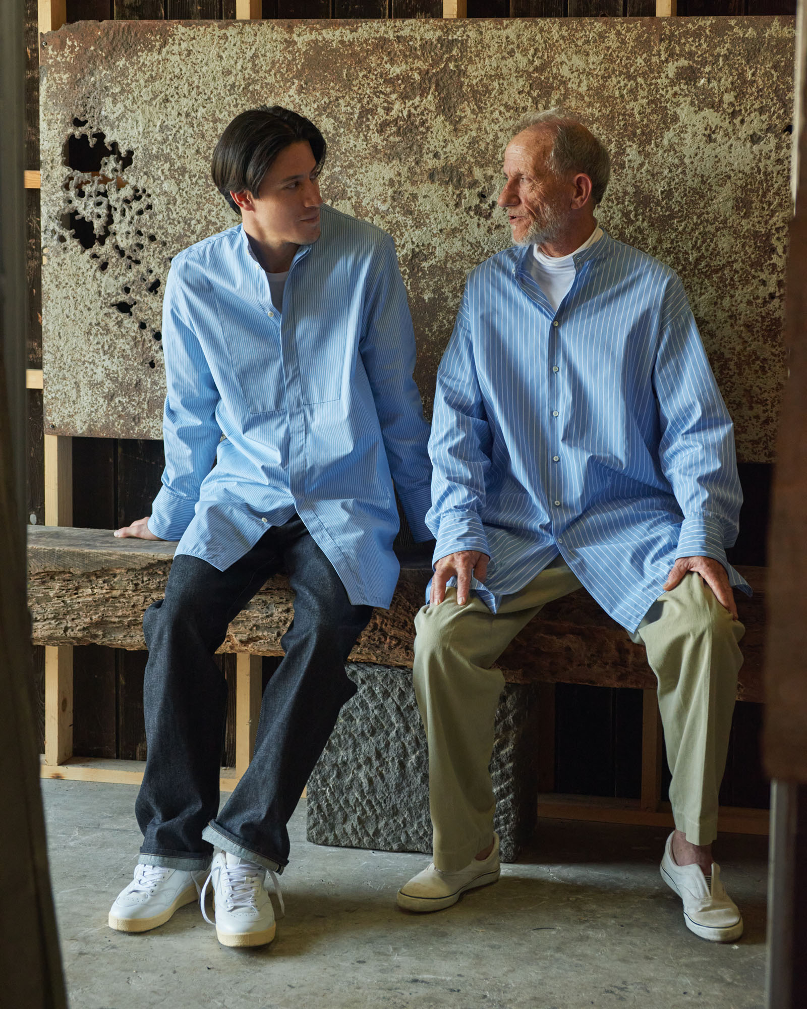 ジル サンダー「7 DAYS SHIRTS」が寄り添う、ある家族の暮らし