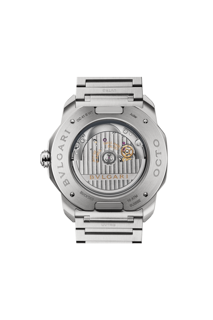 Steel Octo Roma Watch Blue 103762 | Bvlgari