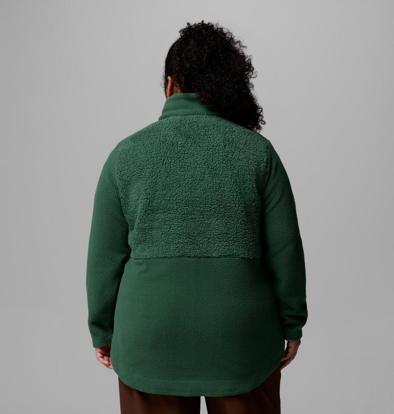 Women's Columbia Lodge Sherpa Full Zip Fleece Jacket - Plus Size