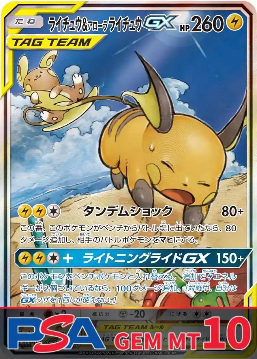 世界300枚 ライコウ ホロ 2002 裂けた大地 カードe psa10 1ed 世界300