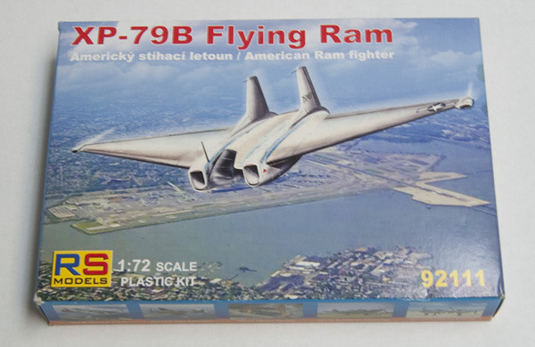 1/72 RS Models Lockheed XP-79B Flying Ram - Work in Progress